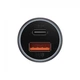 Зарядне автомобільне Baseus Car Charger U+C 60W CGJM000113 Fast Charger швидка зарядка Темно-сірий - изображение 3