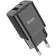 Зарядне мережеве HOCO N28 Founder (USB-C/USB-A/PD20W) Чорний - зображення 1