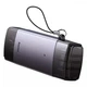 HUB Baseus WKQX060113 USB-A - Type-C to SD/TF Card Reader Сірий - изображение 4