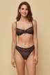 Комплект кружево Anabel Arto 802-057/802-20 черный 70D - изображение 2