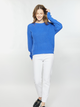 Sweter damski luźny Monnari Sweater For Every Day S Niebieski (5904528441558) - obraz 3