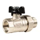 Кран кульовий з американкою прямий Remi 3/4” - изображение 2