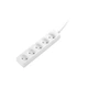 Сетевой удлинитель 2E 2E-U0510M1.5 5XCEE7/17 2Gх1.0мм2 1.5м 10А white - изображение 3