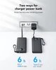 Павербанк Veger C10 10000mAh із вбудованими 4 кабелями Type-C, Micro USB, Type-A, Iphone 5V2.4A Output - зображення 7