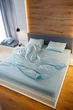 Простынь сатин 205х225 бирюзовая NaviHome (1SS-T-R) - изображение 2
