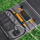 Портативна Сонячна панель Choetech 36W Solar Panel (вихід Type-C 20W PD3.0 + USB-A 18W QC3.0) складна з вологозахистом / Зарядний пристрій Black - зображення 4
