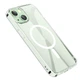 Чехол прозрачный с магнитом Hoco Magnetic series airbag anti-fall protective shell для iPhone 15 Plus - изображение 4