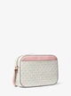 Женская сумка MICHAEL Michael Kors Jet Set Large Logo Crossbody Bag (35S1GTTC9B) белая - изображение 3
