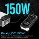Пускозарядное устройство Promate SparkTank-20 20000 mAh 1000A/2000A Jump Starter DC USB-C 2xUSB-A Black (sparktank-20) - изображение 4