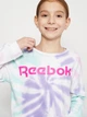 Детский комплект (свитшот + шорты) для девочки Reebok C4583RG (12M) 80 см Orchid Bloom (196096219997) - изображение 6