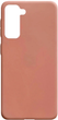 Etui Beline Silicone do Samsung Galaxy S21 Plus Rose Gold (5903919064420) - obraz 1