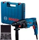 Перфоратор Bosch Professional GBH 220з набором бурів і зубил SDS-plus Mixed Set, в кейсі (06112A6020+2608578765) - зображення 2