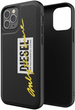 Панель Diesel Moulded Case Embroidery для Apple iPhone 12/12 Pro Black-lime (8718846085175) - зображення 1