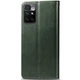 Шкіряний чохол-книжка GETMAN Gallant (PU) для Xiaomi Redmi 10 Зелений - изображение 2