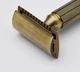 Бритва для гоління Т-подібна Pearl L-55 Antique Brass Closed Comb - изображение 3