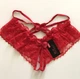 Сексуальные трусики с свободным доступом Sexy OneSize красный (8-78) - изображение 2