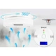 Датчик угарного газа Maltec SafeSensor1000 (110643) 10 х 10 х 3,7 на батарейках АА 3 шт РК-дисплей Белый - изображение 10