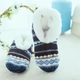 Теплі тапочки-шкарпетки зі стоперами новорічні Honey Fashion Accessories 36-39 р синій (1-5/4) - изображение 2