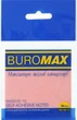 Набор прозрачных стикеров для заметок с клейким слоем пластиковые Buromax 75x75 мм 50 листов x 12 упаковок Розовые (BM.2310-10) - изображение 1