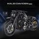 Модель мотоцикла BauTech Harley Davidson 1290 збірна 586 деталей Чорний (1013-193-00) - зображення 1
