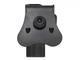 Кобура страйкбольная для лівші G17/G19/G18 - Black [Amomax] - зображення 2