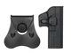 Кобура страйкбольная для лівші G17/G19/G18 - Black [Amomax] - зображення 7
