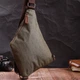 Чоловічі текстильні сумки через плече Vintage оливкового кольору вертикального формату (bg221fash97) - зображення 10