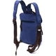 Современный молодежный рюкзак для мужчин из плотного текстиля VINTAGE Backpack 22184 Синий - изображение 2