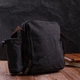 Текстильная сумка с чехлом для воды Vintage 22208 Черный - изображение 9