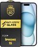Защитное стекло 6D Anti-Static iPhone 15 Glass Shield (34173) - изображение 1