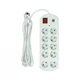 Фільтр живлення PowerPlant 5м, 10 розеток, USB, євро, 100% медь (YS-N6065/5) (EX610556) - зображення 2