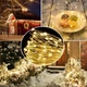 Гирлянда Нить Led 200 проволока 20 м Тёплый Белый 1 режим USB + батарейка Decorative Light 218-21528275 - изображение 7