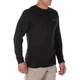 Реглан 5.11 Tactical Triblend Legacy Long Sleeve Tee Black Heather S (42112VX-135) - зображення 4