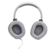 Навушники провідні повнорозмірні JBL Quantum 100 (JBLQUANTUM100WHT) Білі - зображення 7