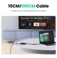 Звуковая карта Ugreen 0.15м USB-3x 3.5мм minijack с поддержкой микрофона 16 бит/48 кГц TRS Наружный Адаптер Стерео AUX с управлением громкости Универсальный Черный - изображение 5