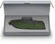 Нож Victorinox Evoke BS Alox 136 мм 4 функции в подарочной коробке Рифленный зеленый (0.9425.DS24) - изображение 8