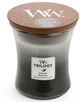 Ароматическая свеча в стакане - WoodWick Hourglass Trilogy Candle Warm Woods 275g (743738-134999) - изображение 2