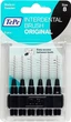 Набір міжзубних йоржиків "Original", 1.5 мм, чорні - TePe Interdental Brush Original Size 8 6шт (1229949-142643) - изображение 1