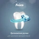Зубна щітка середньої жорсткості, червона - Fesco Complete Medium Tothbrush (1234563-141229) - зображення 2
