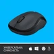 Миша бездротова Logitech M220 Silent Charcoal (910-004878) чорно-сірий - изображение 3
