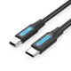 Кабель Vention USB Type-C - міні-USB (M/M), 2 м, Black 4922 - зображення 1