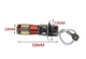 Світлодіодна лампа з цоколем Н3 58SMD 3014 Autoexpect 12V Білий з драйвером (21017) - зображення 5