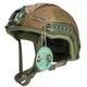 Шлем каска тактическая Global Ballistics с универсальным кавером FAST Future Assault Helmet NIJ IIIA Олива M/L - изображение 3