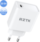Сетевое зарядное устройство RZTK Block PD 20W Type-C White - изображение 1