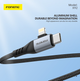 Кабель Foneng X92 1M 4-in-1 (60W) USB Type-C/USB Type A to Apple Lightning/USB Type C - изображение 4