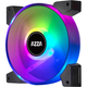 Кулер для корпуса Azza 1 X PRISMA DIGITAL RGB FAN 140mm (FFAZ-14DRGB-011) (FFAZ-14DRGB-011) - изображение 2