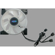 Кулер для корпуса Azza 1 X PRISMA DIGITAL RGB FAN 140mm (FFAZ-14DRGB-011) (FFAZ-14DRGB-011) - изображение 4