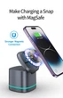 Док-станция 3в1 Magnetic для iPhone 15/14/13/12 MagSafe, AirPods, Apple Watch (grey) - изображение 2