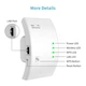 Підсилювач WI-FI сигналу репітер ретранслятор Wireless-N WIFI Repeater - зображення 6