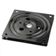 Поворотный механизм для ТВ пластина поворотная ХЗШП 150х150 мм Черная - изображение 1